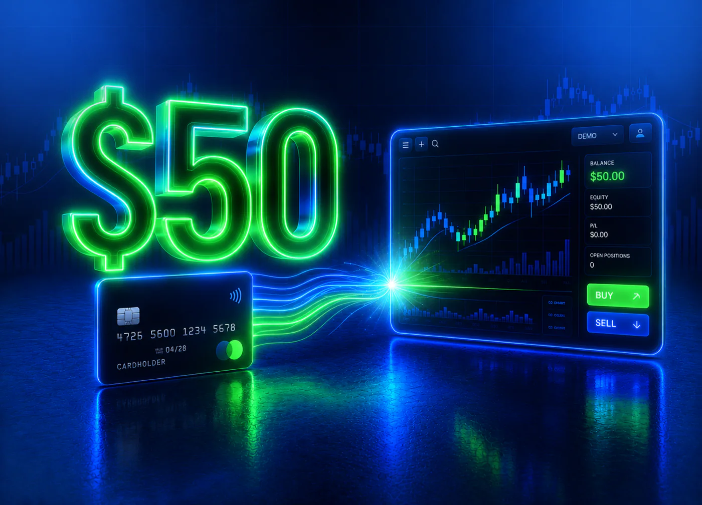 $50 Minimum Deposit