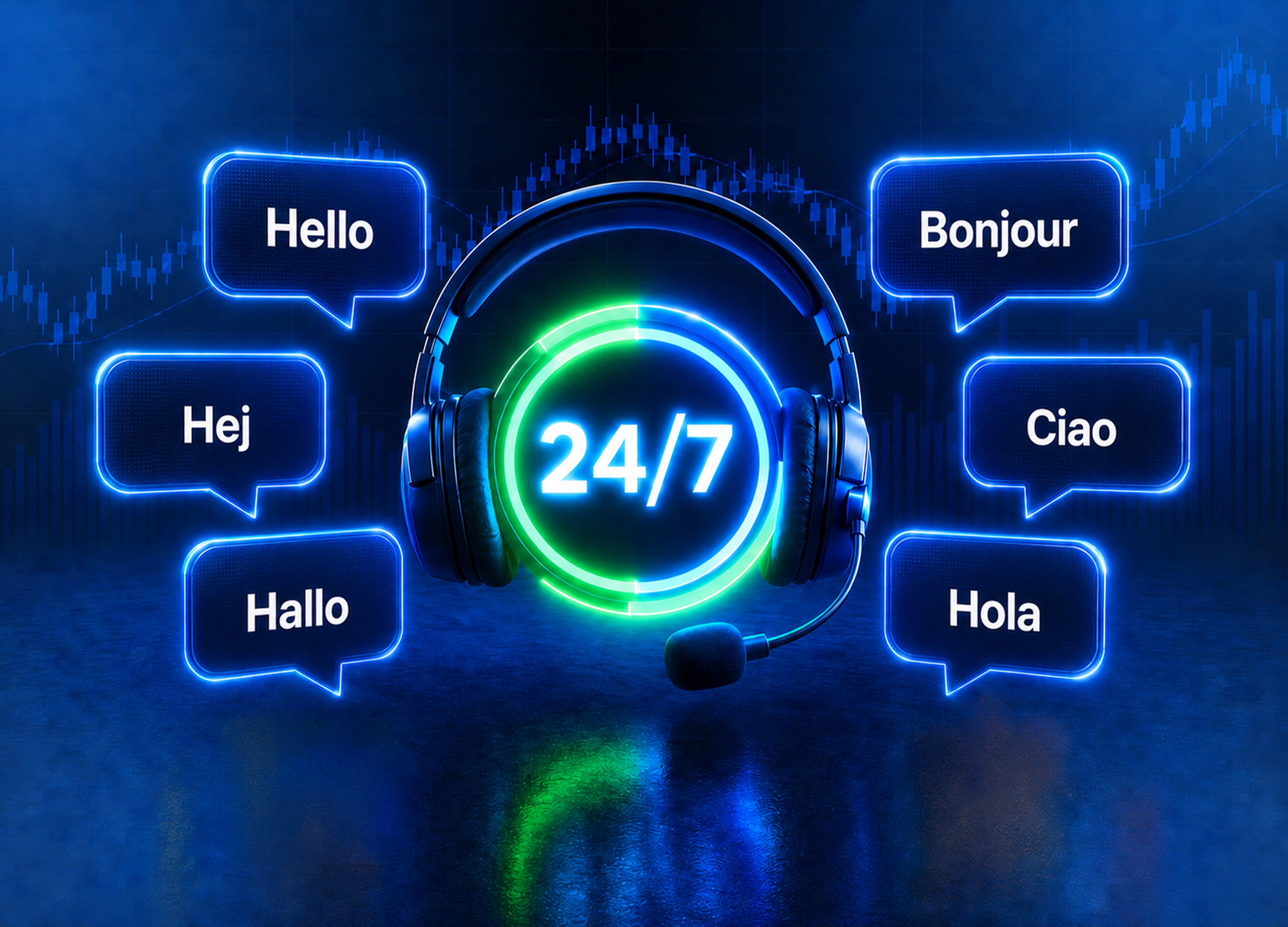 24/7 Multilingual Support
